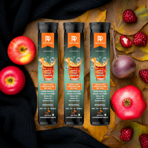 NutriPeg ACV effervescent tablet with pomegranate and beetroot extracts
